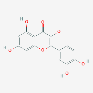 molecular formula C16H12O7 B191863 3-O-Methylquercetin CAS No. 1486-70-0