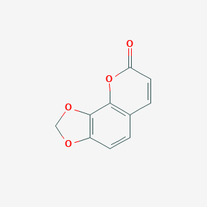 molecular formula C10H6O4 B191875 1,3,9-Trioxa-cyclopenta[a]naphthalen-8-one CAS No. 4361-93-7