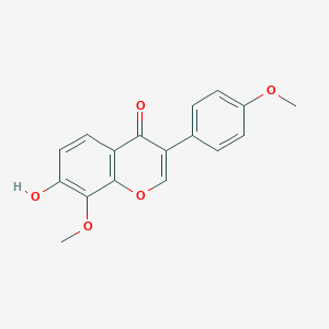 molecular formula C17H14O5 B191880 8-O-methylretusin CAS No. 37816-20-9