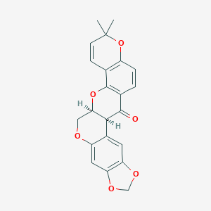 molecular formula C22H18O6 B191884 Millettone CAS No. 50376-38-0