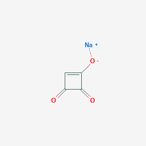 molecular formula C4HNaO3 B191899 3-Cyclobutene-1,2-dione, 3-hydroxy-, sodium salt CAS No. 71376-34-6
