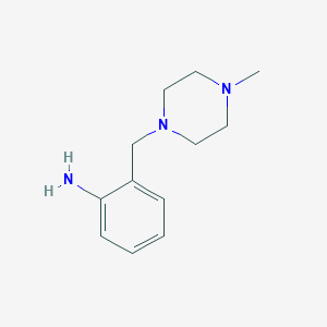 2-[(4-Methylpiperazin-1-yl)methyl]aniline
