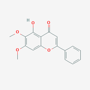 molecular formula C17H14O5 B191909 莫斯黄素 CAS No. 740-33-0