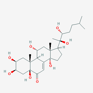 molecular formula C27H44O8 B191910 Muristerone a CAS No. 38778-30-2