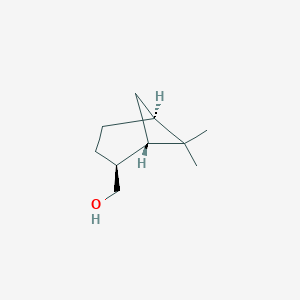 molecular formula C10H18O B191922 （1S、2S、5S）-（-）-桃金娘醇 CAS No. 53369-17-8