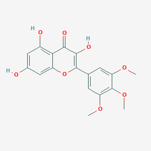 molecular formula C18H16O8 B191930 3,5,7-Trihydroxy-3',4',5'-trimethoxyflavone CAS No. 146132-95-8