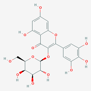 molecular formula C21H20O13 B191946 Myricetin 3-galactoside CAS No. 15648-86-9