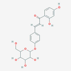 molecular formula C21H22O9 B191953 异甘草素 CAS No. 5041-81-6