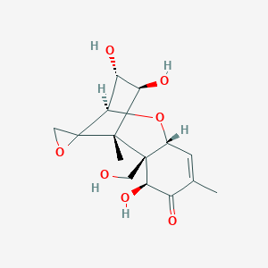 molecular formula C15H20O7 B191977 3,4,7,15-Tetrahydroxy-12,13-epoxytrichothec-9-en-8-one CAS No. 23282-20-4