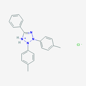 molecular formula C21H19ClN4 B019198 2,3-Di(p-tolyl)-5-phenyltetrazolium Chloride CAS No. 104497-77-0