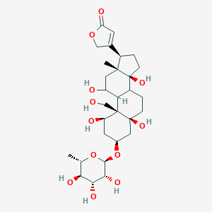 molecular formula C29H44O12 B192029 Ouabain octahydrate CAS No. 11018-89-6