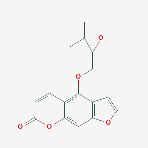 4-[(3,3-Dimethyloxiran-2-yl)methoxy]furo[3,2-g]chromen-7-one