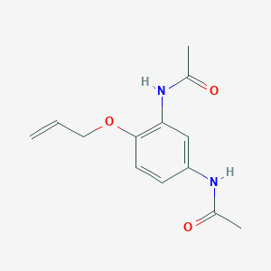 Acetanilide, 3'-acetamido-4'-allyloxy-