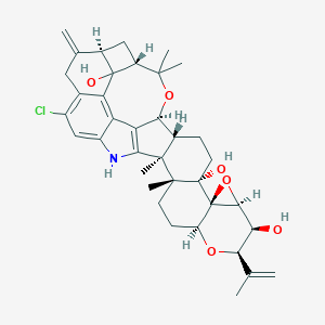 molecular formula C37H44ClNO6 B192058 青霉素 A CAS No. 12627-35-9