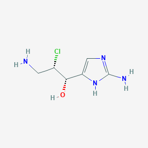 molecular formula C6H11ClN4O B019206 Giracodazole CAS No. 110883-46-0