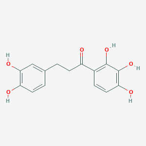 molecular formula C15H14O6 B192060 3-(3,4-Dihydroxyphenyl)-1-(2,3,4-trihydroxyphenyl)-1-propanone CAS No. 72666-14-9