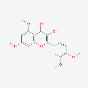 molecular formula C20H20O7 B192065 Quercetin pentamethyl ether CAS No. 1247-97-8