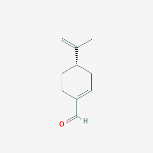 molecular formula C10H14O B192075 (-)-Perillaldehyde CAS No. 18031-40-8
