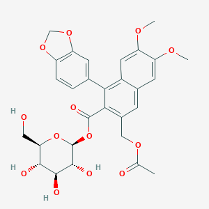 molecular formula C29H30O13 B192094 Phyllanthostatin A CAS No. 119767-19-0