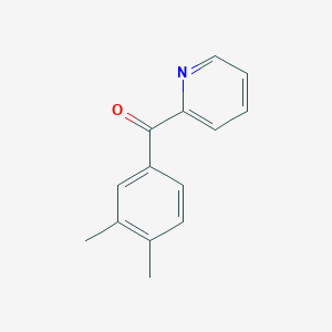 2-(3,4-Dimethylbenzoyl)pyridine