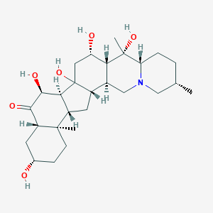 molecular formula C27H43NO6 B192117 Pingbeimine C CAS No. 128585-96-6