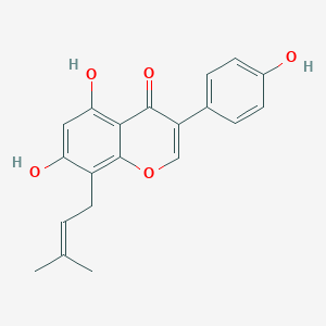molecular formula C20H18O5 B192169 Lupiwighteone CAS No. 104691-86-3