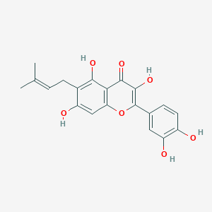 molecular formula C20H18O7 B192184 Gancaonin P CAS No. 129145-54-6