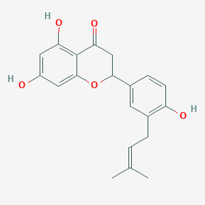 molecular formula C20H20O5 B192185 Licoflavanone CAS No. 119240-82-3