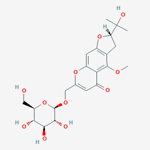 molecular formula C22H28O11 B192187 Prim-O-glucosylcimifugin CAS No. 80681-45-4