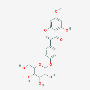 molecular formula C22H22O10 B192197 Prunetrin CAS No. 154-36-9