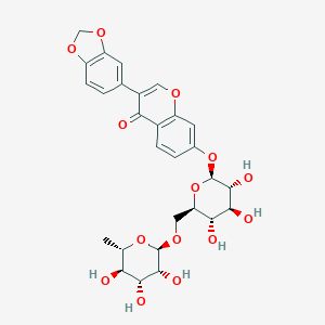 Pseudobaptigenin 7-rhamnoglucoside