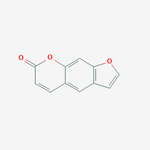 molecular formula C11H6O3 B192213 补骨脂素 CAS No. 66-97-7