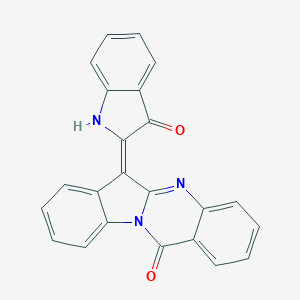 molecular formula C23H13N3O2 B192220 青黛酮 CAS No. 97457-31-3