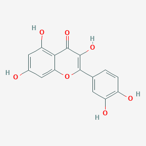 molecular formula C15H10O7 B192224 槲皮素 CAS No. 117-39-5