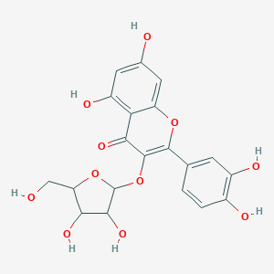 molecular formula C20H18O11 B192226 Avicularin CAS No. 572-30-5