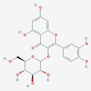 molecular formula C21H20O12 B192228 异槲皮素 CAS No. 482-35-9