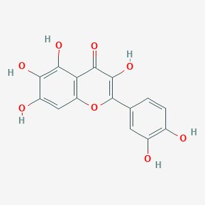 molecular formula C15H10O8 B192229 Quercetagetin CAS No. 90-18-6
