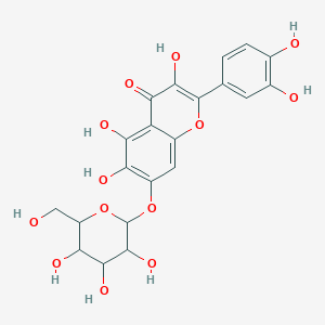 molecular formula C21H20O13 B192241 Quercetagitrin CAS No. 548-75-4