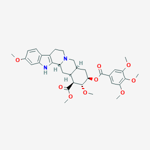 molecular formula C33H40N2O9 B192253 Reserpine CAS No. 50-55-5