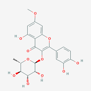 molecular formula C22H22O11 B192264 Rhamnetin 3-rhamnoside CAS No. 20188-83-4