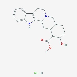 molecular formula C21H26N2O3·HCl B192273 Rauwolscine hydrochloride CAS No. 6211-32-1