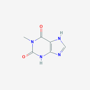 molecular formula C6H6N4O2 B019228 1-Methylxanthine CAS No. 6136-37-4