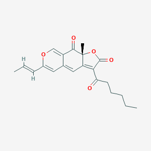 molecular formula C21H22O5 B192291 Rubropunctatin CAS No. 514-67-0