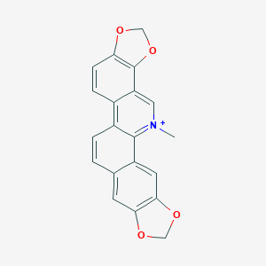 molecular formula C20H14NO4+ B192314 血根碱 CAS No. 2447-54-3