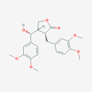 molecular formula C22H26O7 B019232 Tupichilignan A 
