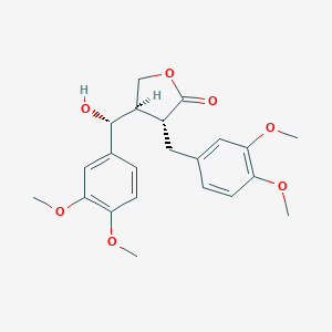 molecular formula C22H26O7 B019232 Tupichilignan A CAS No. 69586-96-5