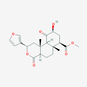 molecular formula C21H26O7 B192321 Salvinorin B CAS No. 92545-30-7