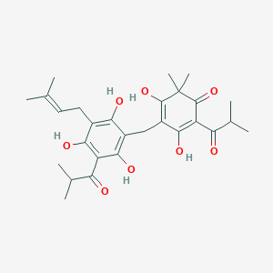 molecular formula C28H36O8 B019233 Uliginosin A CAS No. 19809-78-0