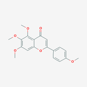 molecular formula C19H18O6 B192348 Tetramethylscutellarein CAS No. 1168-42-9