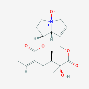 molecular formula C18H25NO6 B192360 Senecionine N-Oxide CAS No. 13268-67-2